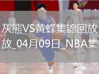 04月09日NBA常規賽 灰熊 - 黃蜂 精彩鏡頭