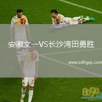 安徽文一VS長(cháng)沙灣田勇勝