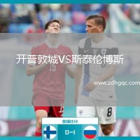 開(kāi)普敦城VS斯泰倫博斯