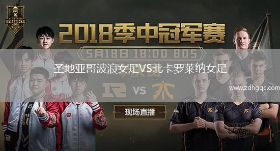 圣地亞哥波浪女足VS北卡羅萊納女足